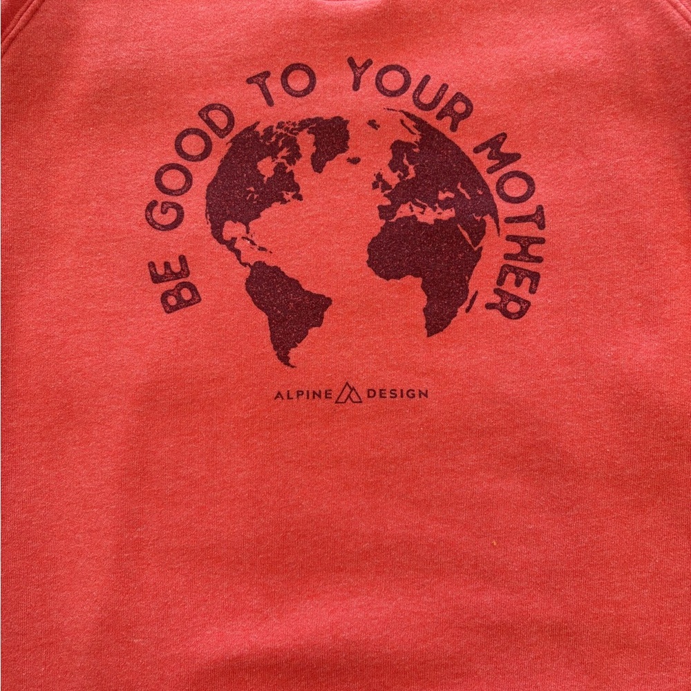 Alpine Design Earth Graphic Shirt - Red